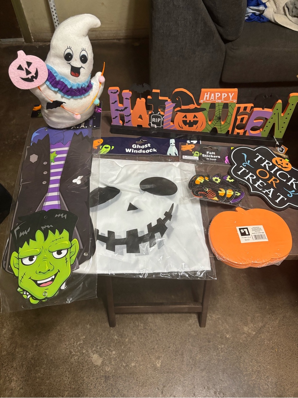 Halloween Party Decoration Bundle - Orange, White, Green, Black